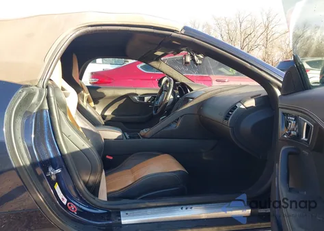 2017 Jaguar F-Type R из США, поврежденный, VIN SAJWJ6HL3HMK45552